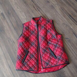 Plaid Vintage Vest By Karen Scott